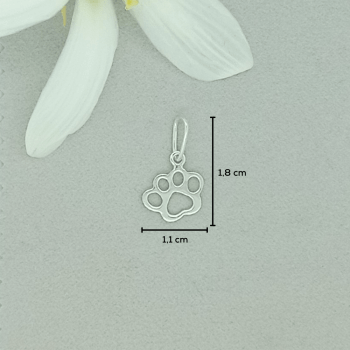 Colar Feminino Prata 925 - Patinha COL17/P21