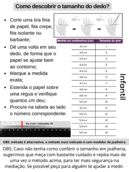 Anel Infantil Feminino Prata 925 - Coração Pedras N10A